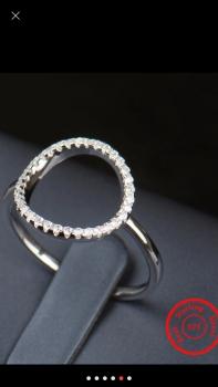 Ring 925`er echt Silber mit Zirkonia