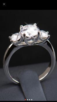 Silber Ring 925 mit Zirkonia