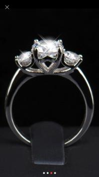 Silber Ring 925 mit Zirkonia