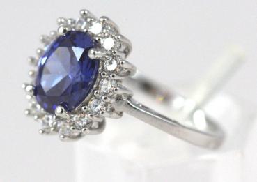 Silber Ring 925 mit Zirkonia