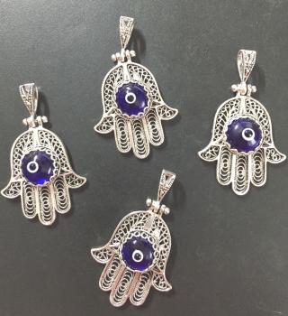 Anhänger/ Fadimas Hand in 925´er Sterling Silber