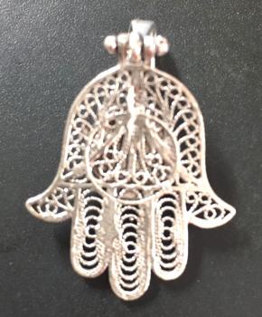 Preview: Anhänger/ Fadimas Hand in 925´er Sterling Silber