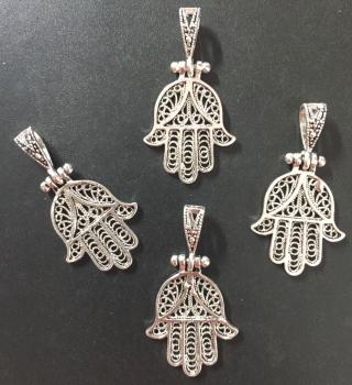 Silber Anhänger 925 Fadimas Hand klein