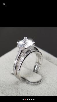 Silber Ring 925 mit Zirkonia