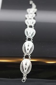 Silberarmband Telkari, 925´er Silber