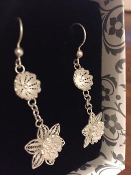 Preview: Silberohrringe 925 er echt Silber