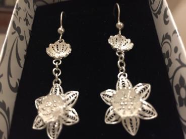 Preview: Silberohrringe 925 er echt Silber