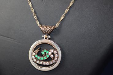 Preview: Silberkette mit "Vav-Anhänger", 925´er Silber