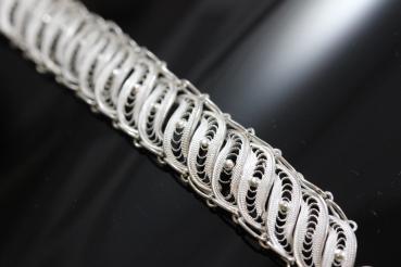 Preview: Armband Telkari breit, in 925´er Sterling Silber