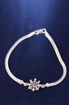 Silberarmband Glücksbringerarmband, Evil Eye/ Nazar, 925´er Silber