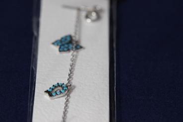 Silberarmband, Glücksarmband, 925´er Silber