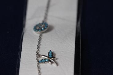 Silberarmband, Glücksarmband, 925´er Silber