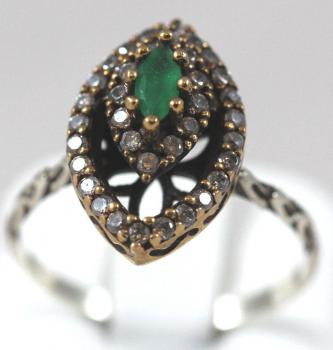 Silberring 925 im alten Style