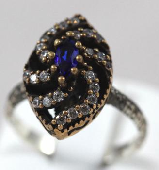 Silberring 925 im alten Style