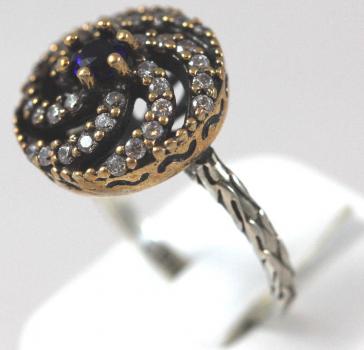 Silberring 925  im alten Style