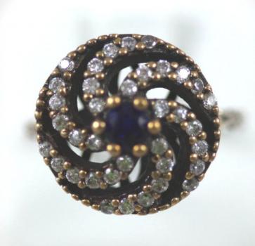 Silberring 925  im alten Style