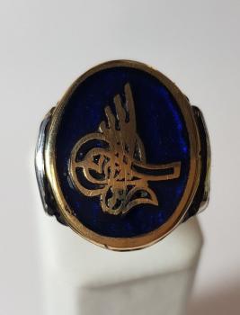 Herrenring 925´er echt Silber Tugra