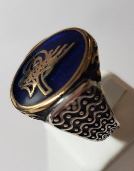 Herrenring 925´er echt Silber Tugra