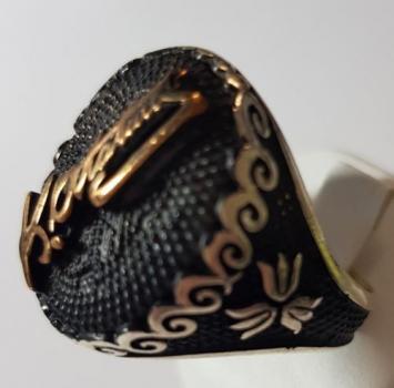 Herrenring 925´er echt Silber Atatürk