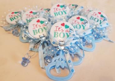 Gastgeschenke Babyrassel (10St.)