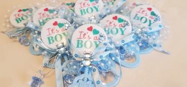 Preview: Gastgeschenke Babyrassel (10St.)