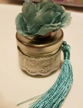 Gastgeschenk türkis Hochzeit (10 St.)