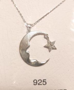 Halskette mit Atatürk-Anhänger 925 Echtsilber