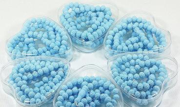 Gebetskette blau duftend (10 St.)