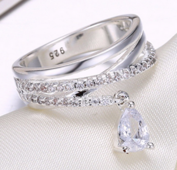 Silber Ring 925 mit Zirkonia