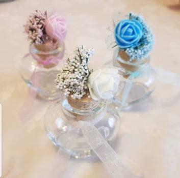 Gastgeschenke für Hochzeit/Verlobung/Taufe; Herzform (10 St)