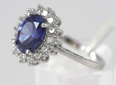 Silber Ring 925 mit Zirkonia