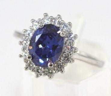 Silber Ring 925 mit Zirkonia