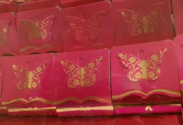 Henna Gastgeschenk Schmetterling (50 Stück)