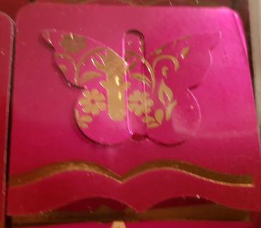 Henna Gastgeschenk Schmetterling (50 Stück)