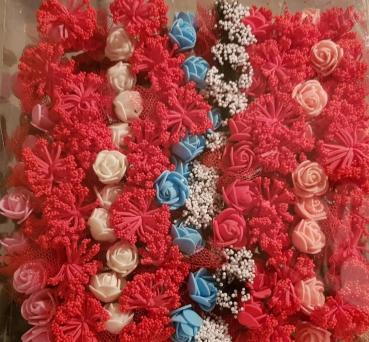 Henna Gastgeschenk Blumen (100 St.)