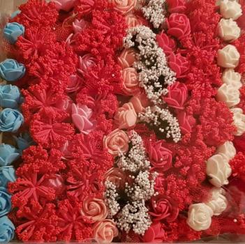 Preview: Henna Gastgeschenk Blumen (100 St.)