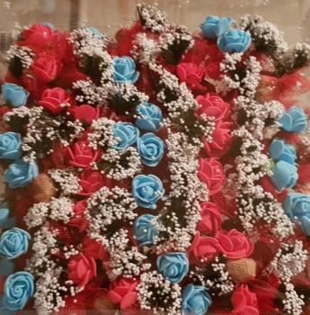 Preview: Henna Gastgeschenk Blumen (100 St.)