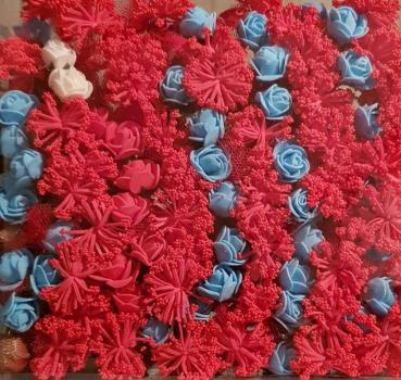 Preview: Henna Gastgeschenk Blumen (100 St.)